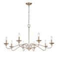 thumbnail image 5 of Millennium Lighting Inc Millennium Lighting Delvona 8-Light Chandelier in Modern Gold or Matte Black Modern Gold, 5 of 11