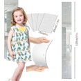 thumbnail image 2 of Gowth Chart Mirror for Wall Self Adhesive Kids Growth Chart Wall Decorative Height Ruler for Children Room, 2 of 5