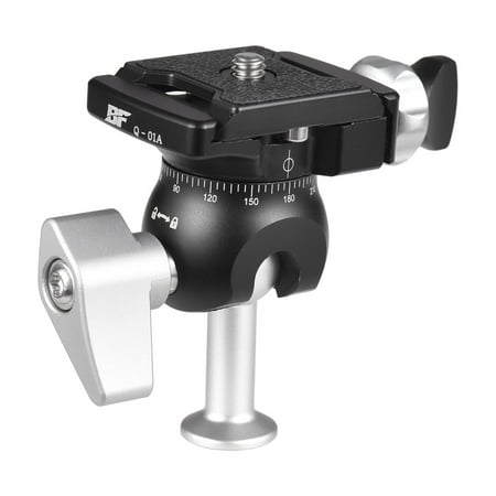Image of BAFANG Tripod Head Durable Aluminium Alloy Ballhead with Quick Release Plate Perfect for Cameras Camcorders DSLRs!