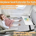 thumbnail image 3 of Austok Airplane Bed for Toddler Lightweight Portable Airplane Footrest Kids Airplane Seat Extender with Storage Bag Comfortable Airplane Bed for Kids Toddler, 3 of 9