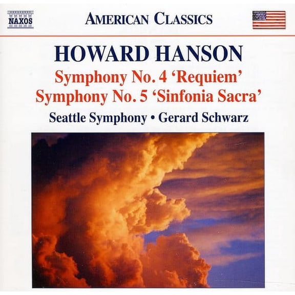 Gerard Schwarz - Symphonies 4 & 5 / Elegy in Memory of Serge - Music & Performance - CD