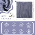 thumbnail image 3 of Lsupdaol 8 Pcs Baby Washcloths for Newborn 12 x 12 Inch Muslin Face Towels Cotton Absorbent for Delicate Skin Soft Muslin Cloth Reusable Baby Registry as Shower Gift, 4 Colors (Classic Color), 3 of 14