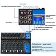Depusheng HT7 Bluetooth Portable Audio Mixer w/USB DJ Sound Mixing