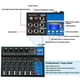 thumbnail image 3 of Depusheng HT7 Bluetooth Portable Audio Mixer w/USB DJ Sound Mixing Console MP3 Jack 48V Power for Computer Recording, 7-Channel Bands Mixing Boards For Studio Recording, 3 of 7