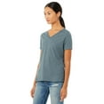 thumbnail image 3 of BELLA+CANVAS Women's Relaxed V-Neck Heather T-Shirt, 6 Pack, 3 of 5