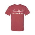 thumbnail image 2 of Cute Positive Christian Spirit Thankful Inspirational/Christian Men's Graphic T-Shirt, Vintage Heather Red, Large, 2 of 3