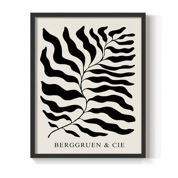 Matisse LII Framed Print - Solid Wood