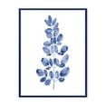thumbnail image 1 of Designart Navy Blue Eucalyptus II FLOAT FRAME WALL ART, 1 of 3