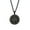 Black 2578, variant on 31MM Round Alloy Three Color Necklace