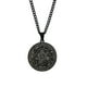 thumbnail image 1 of 31MM Round Alloy Three Color Necklace, 1 of 8