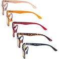 thumbnail image 3 of Eyekepper 5 Pack Blue Light Filter Glasses Classic Computer Reading Glasses Yellow Tinted +2.50, 3 of 5