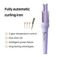 thumbnail image 5 of Tnobhg 32MM Automatic Curling Iron 3 Temperature Adjustable Fast Heating Wired Hair Curler Negative Ions Ceramic Curling Wand Women Hair Styling Tools Birthday Gift, 5 of 7