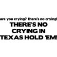 thumbnail image 2 of CafePress - There's No Crying Texas Hold 'Em -  Round Wood Ornament 4", 2 of 2