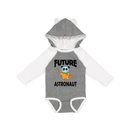 

Inktastic Future Astronaut Space Gift Baby Boy or Baby Girl Long Sleeve Bodysuit