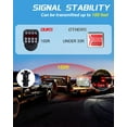 thumbnail image 4 of Wireless Magnetic Trailer Lights Kit Rechargeable LED Tail Turn Signal Brake, 4 of 8