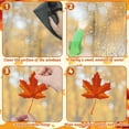 thumbnail image 4 of 9 Sheets Fall Decorations, 274 PCS Fall Window Clings, Double Sided Autumn Stickers with Maple Leaves Pumpkin Nuts, Autumn Window Clings for Party Thanksgiving Decor Indoor Outdoor Accessories, 4 of 6