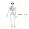 thumbnail image 2 of Fankiway Halloween Movable Skeleton Human Model Skull Full Body Mini Figure Toy , Decorations Skull Full Body Realistic Faux Human Skeleton Skull Decor, 2 of 8