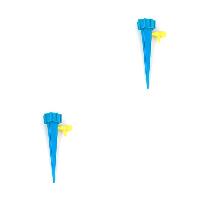 Moyic Sistema de riego por goteo con válvula ajustable para jardinería, punta de riego, jardín, plantas, goteo, verduras, flor azul Type2 NO2 Moyic CBP209305