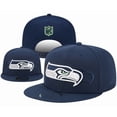 thumbnail image 1 of Seattle Seahawks Unisex Adjustable Baseball Cap, Football Team Cotton Curved Cap, Trendy Hip Hop Cap, Sports Cap Adjustable Cap, 1 of 20