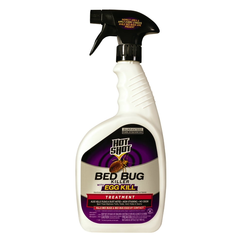 Hot Shot Bed Bug Killer With Egg Kill 32 Ounces, ReadyToUse Walmart