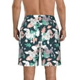 thumbnail image 3 of Naloa Cute Poodle Dog Men's Beach Shorts, Surfing shorts, Swim trunks, Quick Dry Swim Trunks for Surfing Beach Fun - 3X-Large, 3 of 9