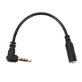 thumbnail image 4 of Cable convertidor de 3,5 mm, Adaptador de Auriculares TRS a TRRS Cable Conector para teléfonos móviles Tabletas de grabación Bolígrafos Cámaras DSLR, etc. Cable convertidor TRS Spptty Equipos y accesorios para filmación de video, 4 of 7