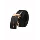thumbnail image 1 of Cinturón de cuero de vestir para hombres con hebilla automática de ratchet de negocios Inspire Chic para el Día del Padre Negro-Curva 58 5/8-61 3/8, 1 of 6