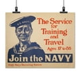 thumbnail image 2 of Print: The Service For Training And Travel - Join The Navy, 1917, 2 of 4
