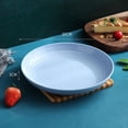 thumbnail image 3 of Platos de paja de trigo, platos de cena ligeros e irrompibles, juego de platos aptos para lavavajillas y microondas (paquete pequeño de 4), 3 of 5