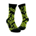 thumbnail image 1 of Fall Leaf Pattern Socks the Sock Panda (Adult Medium - Women's Shoe Sizes 5-10), 1 of 6