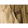 thumbnail image 5 of AMERTEER Shorts Cargo pour Hommes Légers Ripstop Stretch Slim-Fit Confort à devant Plat avec Cordon de Serrage Shorts Classiques d'Extérieur avec Poches Latérales S-2TG Kaki, 5 of 5