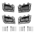 thumbnail image 1 of Interior Door Handle Set For Jeep Grand Cherokee 2005-2011 Gray And Chrome 4-Piece, 1 of 7