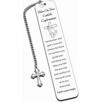 Confirmation Gifts for Teens - Religious Baptism & Easter Basket Stuffers, Catholic Christian Bookmarks for Kids, Birthday Presents for Son, Daughter, (Faith-Based Ideas)
