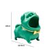 thumbnail image 3 of Estatua de resina Ornamento de estatua de bulldog único para mesa de comedor de sala de estar (verde) Ndcxsfigh Libre de BPA, 3 of 8