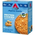 thumbnail image 2 of Atkins Soft and Chewy Peanut Butter Protein Cookie, Keto Friendly, High Protein, Low Carb, Keto Friendly, 4 Count, 2 of 11