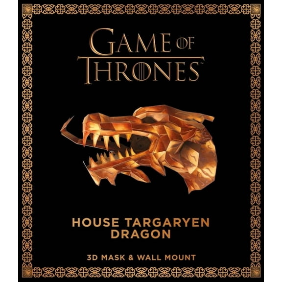 Game of Thrones Mask: House Targaryen Dragon (3D Mask & Wall Mount) (Other)