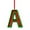 A, variant on 26 Letter Christmas Ornaments Acrylic 2D Flat Design for Christmas Tree Decorations and Holiday Home Decor