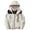 White, variant on WREESH Men's Thermal Winter Jacket with Zippered Pockets & Adjustable Hood, Outdoor Sportswear Stand Collar Long Sleeve Coat