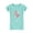 Chill Blue, variant on Girls 4th Birthday Gift Flamingo Shirt Birthday Gift for 4 Year Old Birthday Gift for Girls Birthday Gift for Four Year Old Birthday Party B Day Toddler Kids Girls Fitted T Shirt