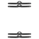 thumbnail image 1 of Sonducket 2 piezas de correas de aletas de buceo universales para mantener el buceo, aletas de goma negras, accesorios de buceo, correas de M 2Conjunto, 1 of 6