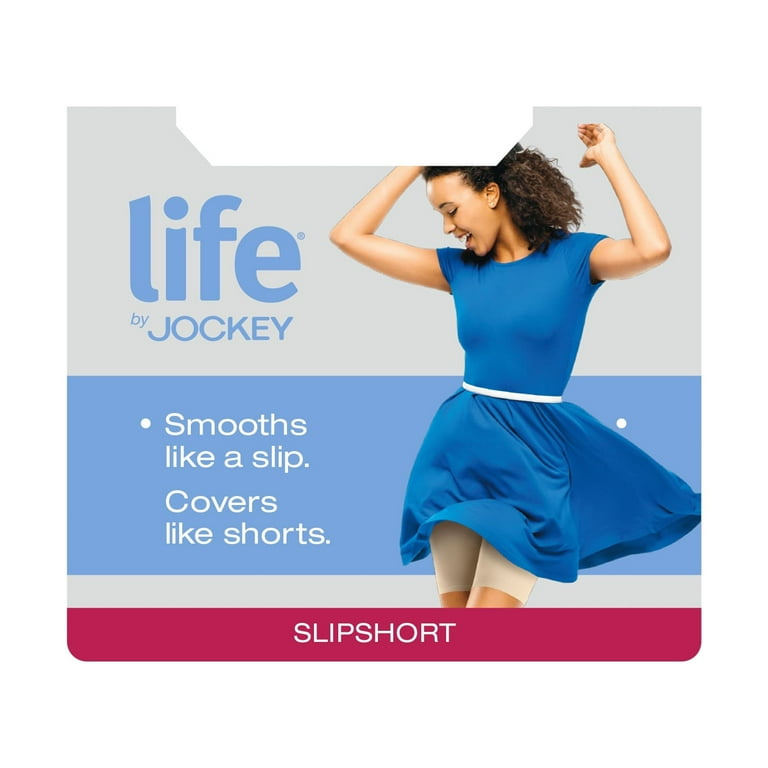 life by jockey women s slipshort with extended sizes Walmart