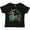 AB-Black, variant on Frog, Worm, Mushrooms Nature Scene Boys or Girls Toddler T-Shirt