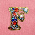thumbnail image 4 of Porte-clés de Noël 26 Lettres Pendentif Strass, 4 of 8