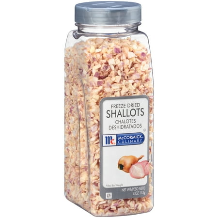 Freeze Dried Garlic - McCormick Culinary Freeze Dried Shallots, 4 oz