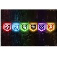 thumbnail image 1 of PPHAOSHO The Game Icon Ranking Every COD Zombies Perk CODZombies Abstract Zombies World Poster frameless Painting Canvas Wall Posters Art Picture Print Modern Home Decor 20x30inch, 1 of 5