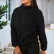 thumbnail image 5 of Moda Femenina: Abrigos de Invierno, Forro , Piel Sintética, Chaquetas de Moda, Ropa de Abrigo Abrigada. Negro L, 5 of 9