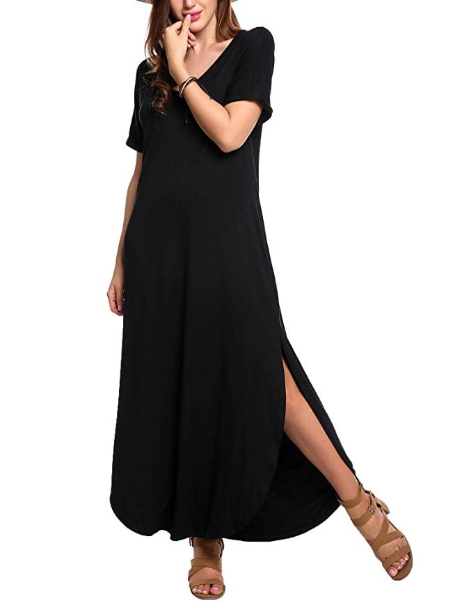 puffy dress with slit
