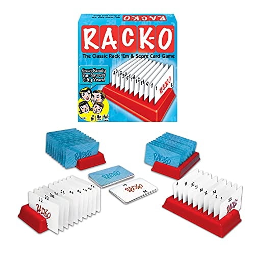 Ganador de movimientos RACK-O, RETRO PACPAY CARTA JUEGO Winning Moves Games Winning Moves Games