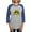 Heather/Blue, variant on CafePress - G.I. Joe YO Joe - Womens Baseball Tee