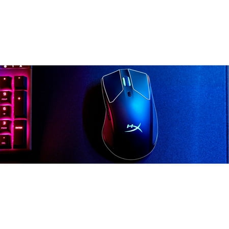 HyperX - Pulsefire Dart Wireless Optical Gaming Mouse with RGB Lighting - Black